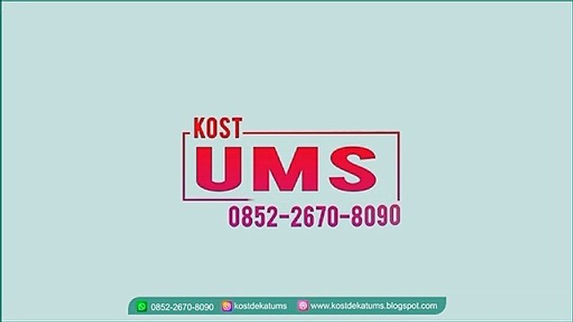 Kos Dekat UMS 0852-2670-8090