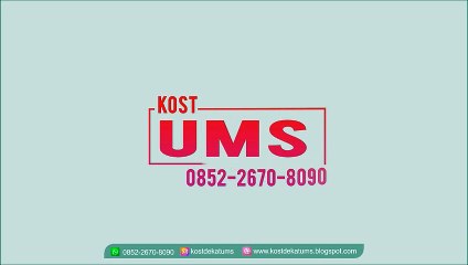 TERBAIK!!! 0852-2670-8090  Kos Dekat UMS