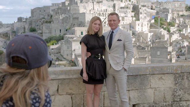 James Bond Film - NO TIME TO DIE - Backstage delle riprese a Matera