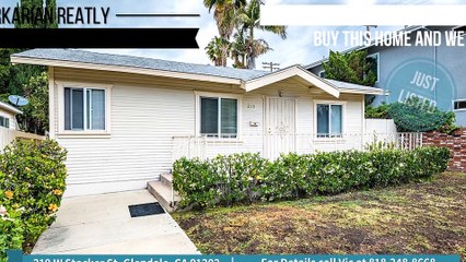 219 W Stocker St, Glendale, CA 91202 | Vic Markarian Realty 818-248-8668