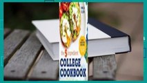 Online The 5-Ingredient College Cookbook: Healthy Meals with Only 5 Ingredients in Under 30
