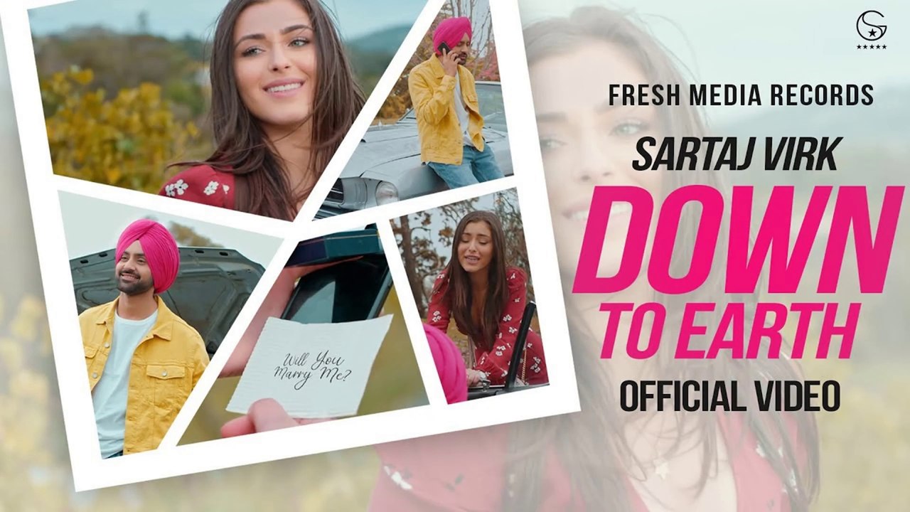 Down To Earth _ Sartaj Virk & Taisiia Lipman _ Punjabi Romantic Song