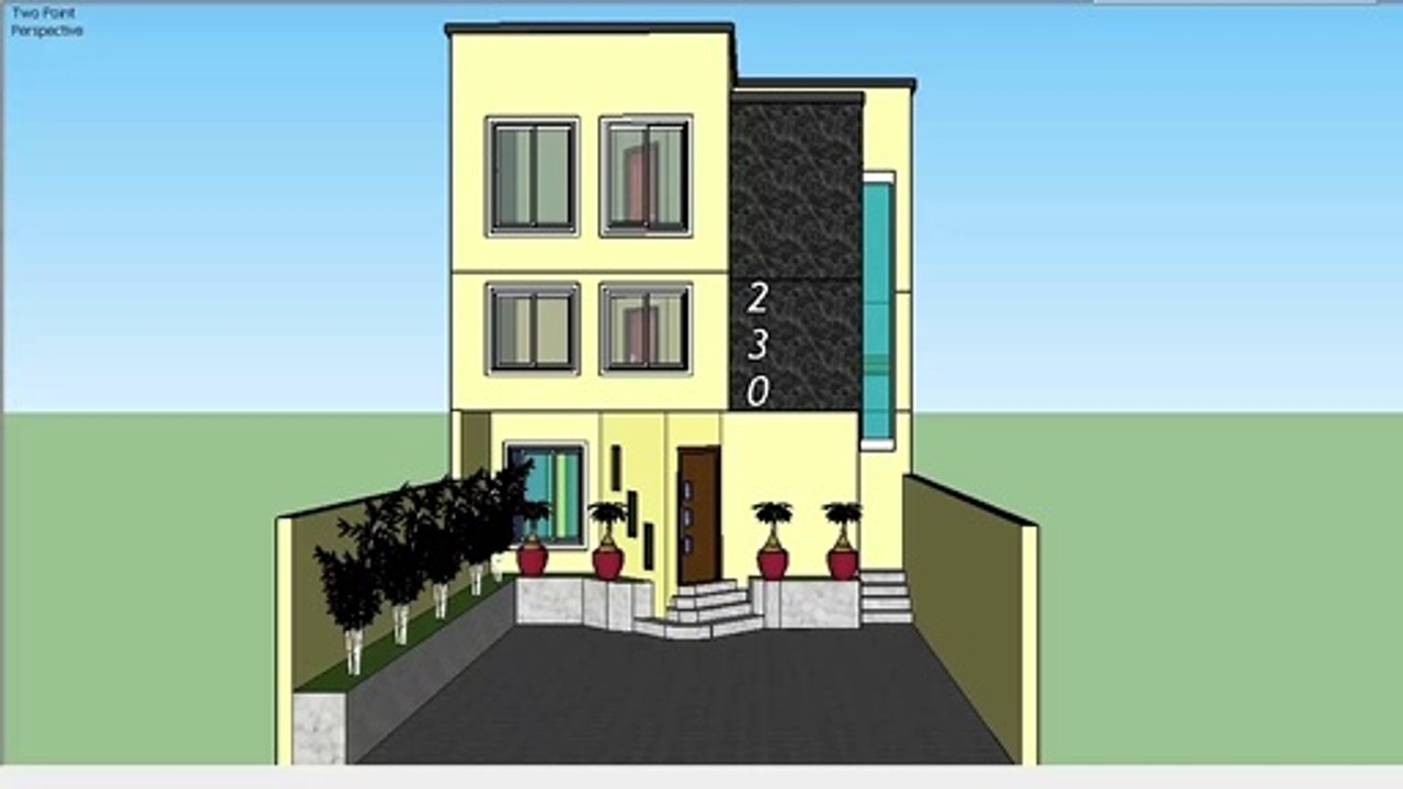 sobrado 7x18 triplex