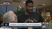 Deandre Ayton donates to hurricane relief i Bahamas, greets fans who donate groceries
