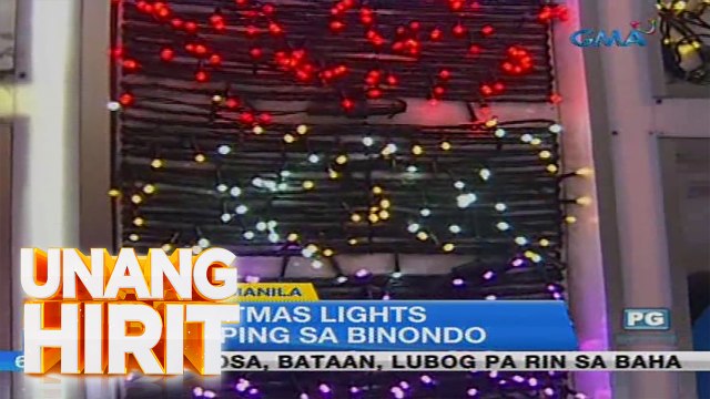 Unang Hirit: Christmas Lights Shopping sa Binondo!