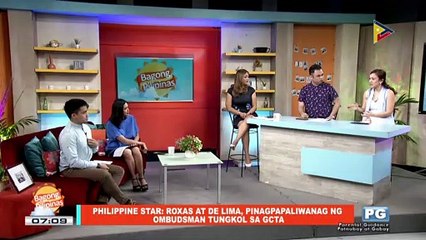 NEWS AND VIEWS: Roxas at de Lima, pinagpapaliwanag ng Ombudsman tungkol sa GCTA