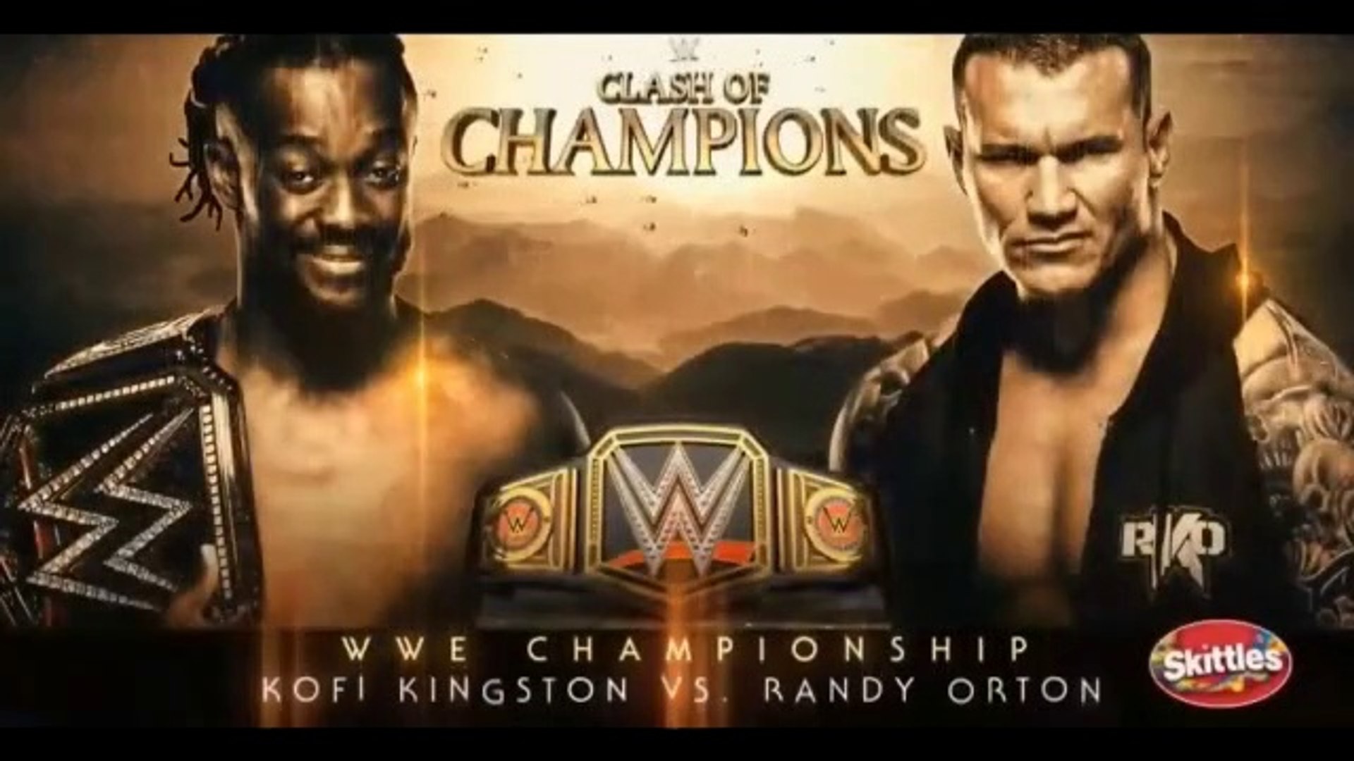 WWE CLASH OF CHAMPIONS 2019 KOFI KINGSTON(c) VS RANDY ORTON - WWE CHAMPIONSHIP - FULL - video