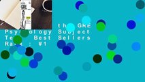 Cracking the GRE Psychology Subject Test  Best Sellers Rank : #1