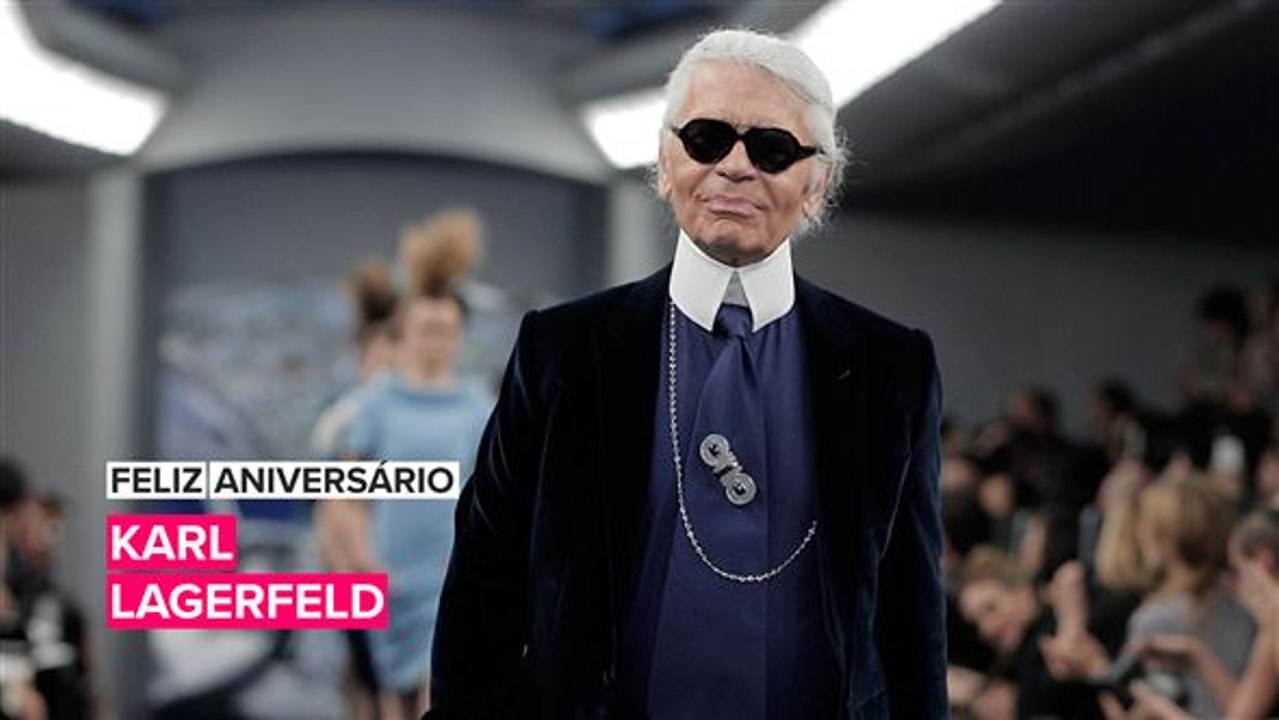 Como Karl Lagerfeld viveu a vida