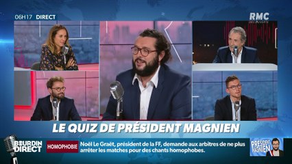 Quelle expression Richard Ferrand a-t-il utilisé hier lors d'un interview avec J.-J. Bourdin ? ... Relevez le quiz du Président Magnien ! - 11/09