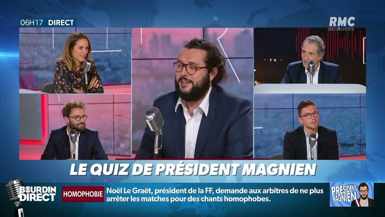 Quelle expression Richard Ferrand a-t-il utilisé hier lors d'un interview avec J.-J. Bourdin ? ... Relevez le quiz du Président Magnien ! - 11/09
