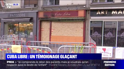 "Le feu s'est propagé super vite, en quelques secondes." Un rescapé de l'incendie du Cuba Libre témoigne