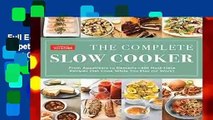 Full E-book Complete Slow Cooker: From Appetizers to Desserts - 400 Must-Have Recipes That Cook