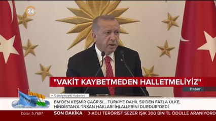 Başkan Erdoğan'dan güvenli bölge açıklaması