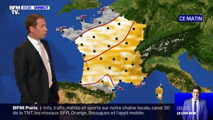 La météo pour ce mercredi 11 septembre 2019