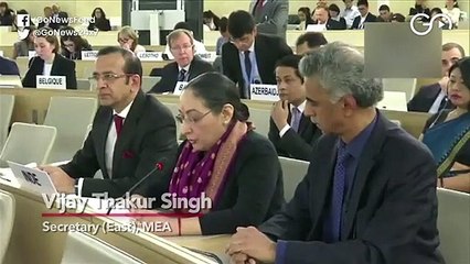 India Slams Pakistan At UNHRC