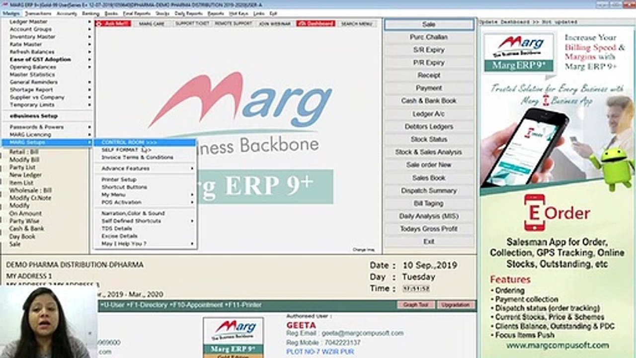 Marg Live Session- Types of  discount