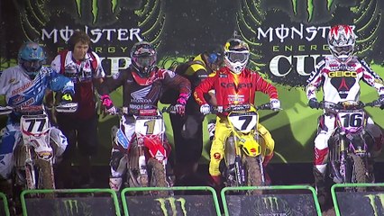 Monster Energy Cup Champions Circle - James Stewart