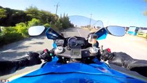 Ducati 848 Chasing Suzuki GsxR 1000 !!!