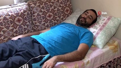 İnşaatta beton düşen bacağı 2 ay sonra tekrar kırılan gencin hayatını karardı