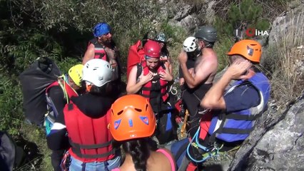 Dağcıların yeni gözdesi “Kalinse Kanyonu”