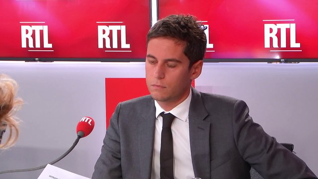 Homophobie dans les stades : Il faut savoir faire la part des choses , selon Attal sur RTL