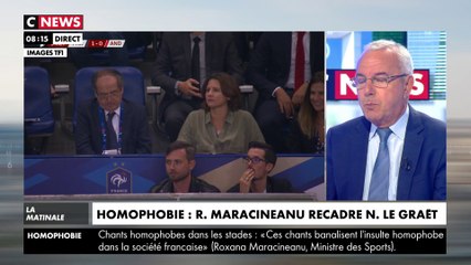 Jean Leonetti : "Ce n'est pas normal que ce sport soit entaché d'insultes et de violences"