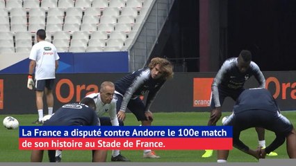 Bleus - 100 matches au Stade de France