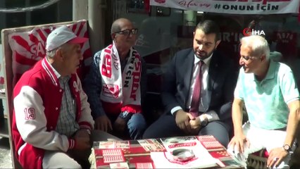 Balıkesirspor başkanından 1 numaralı üyeye ziyaret