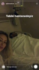 Aylin Coşkun dün gece evlendi, bugün hastanede!