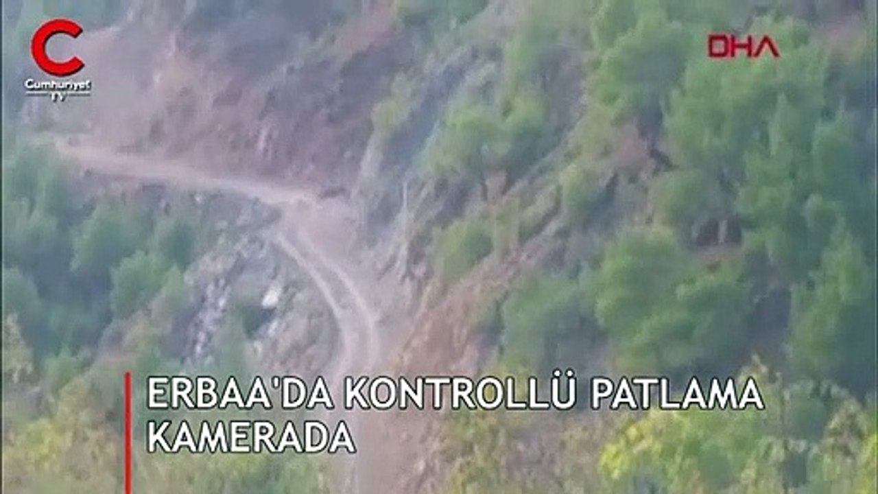 Yer: Erbaa... Böyle patlatıldı