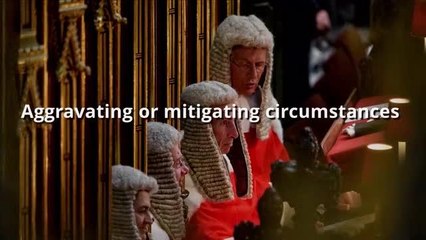Court - How offenders are sentenced
