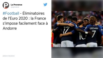 Qualifications Euro 2020 : Les Bleus font le show face à l’Andorre pour leur 100ème au Stade de France