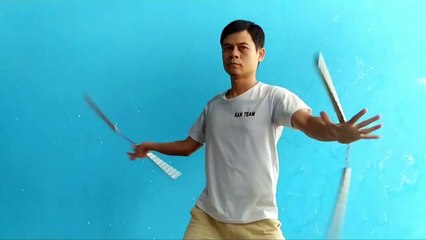 Kỹ thuật loan (ROLL) và cắt côn (SLICING) song côn nhị khúc tại #KANSHOP bán côn nhị khúc