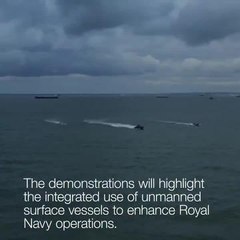 Royal Navy's MAST-13 tech is tested in Portsmouth Harbour