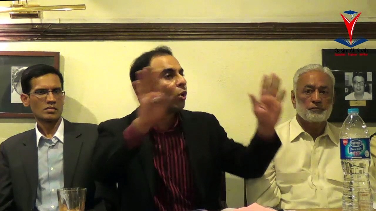 Qasim Ali Shah lecture Adopt Favorable Habits