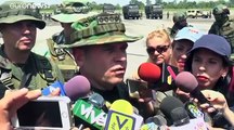 Venezuela : des exercices militaires à la frontière colombienne