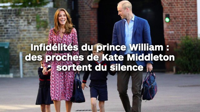 Infidélités du prince William : des proches de Kate Middleton sortent du silence !