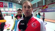 Curling Milli Takımı hazırlık kampı Erzurum’da devam ediyor
