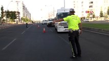 Diyarbakır sürücüsü denetimden kaçan okul servisi, trafikten men edildi