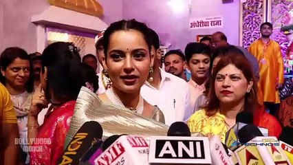 Kangana Ranaut Visit's Andheri Cha Raja | Ganpati Bappa Morya | Full Video