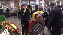 El Espanyol se suma a la ofrenda floral por la Diada