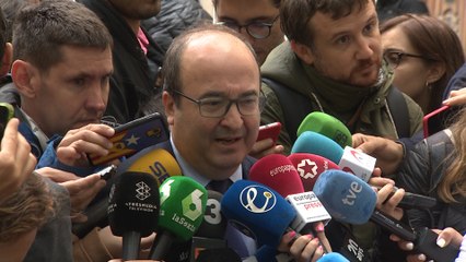 Iceta pide que la sentencia no impida volver a la política