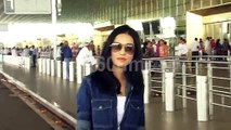 Bollywood Actress Amrita Rao Spotted at Mumbai Airport | watch video