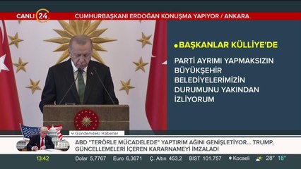 Büyükşehir belediye başkanları Külliye'de