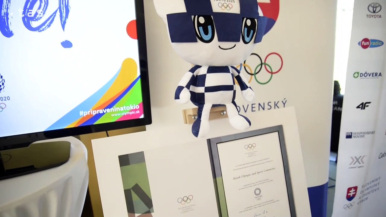 OH Tokio: SOV: Anton Siekel symbolicky odoslal podpísanú prihlášku na letné Olympijské hry v Tokiu