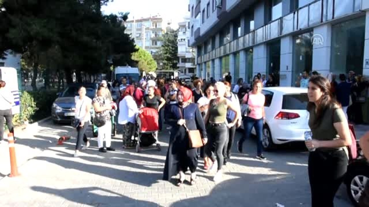 Çorlu'da öğrenci velilerinden protesto eylemi