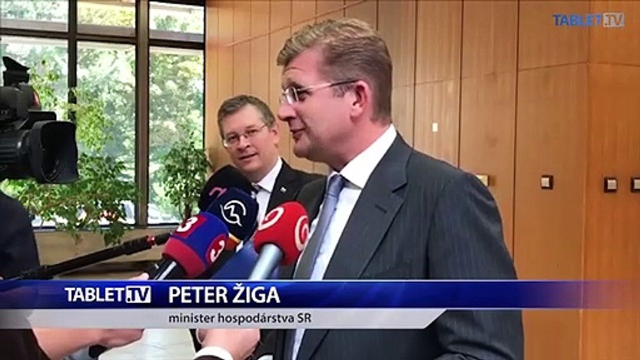 ZÁZNAM: Brífing ministra hospodárstva P. Žigu