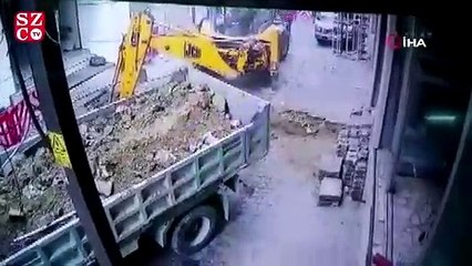 Şişli’de doğal gaz borusu böyle patladı