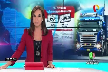 'Pico y placa' para camiones: balance y supervisión a un día de la medida